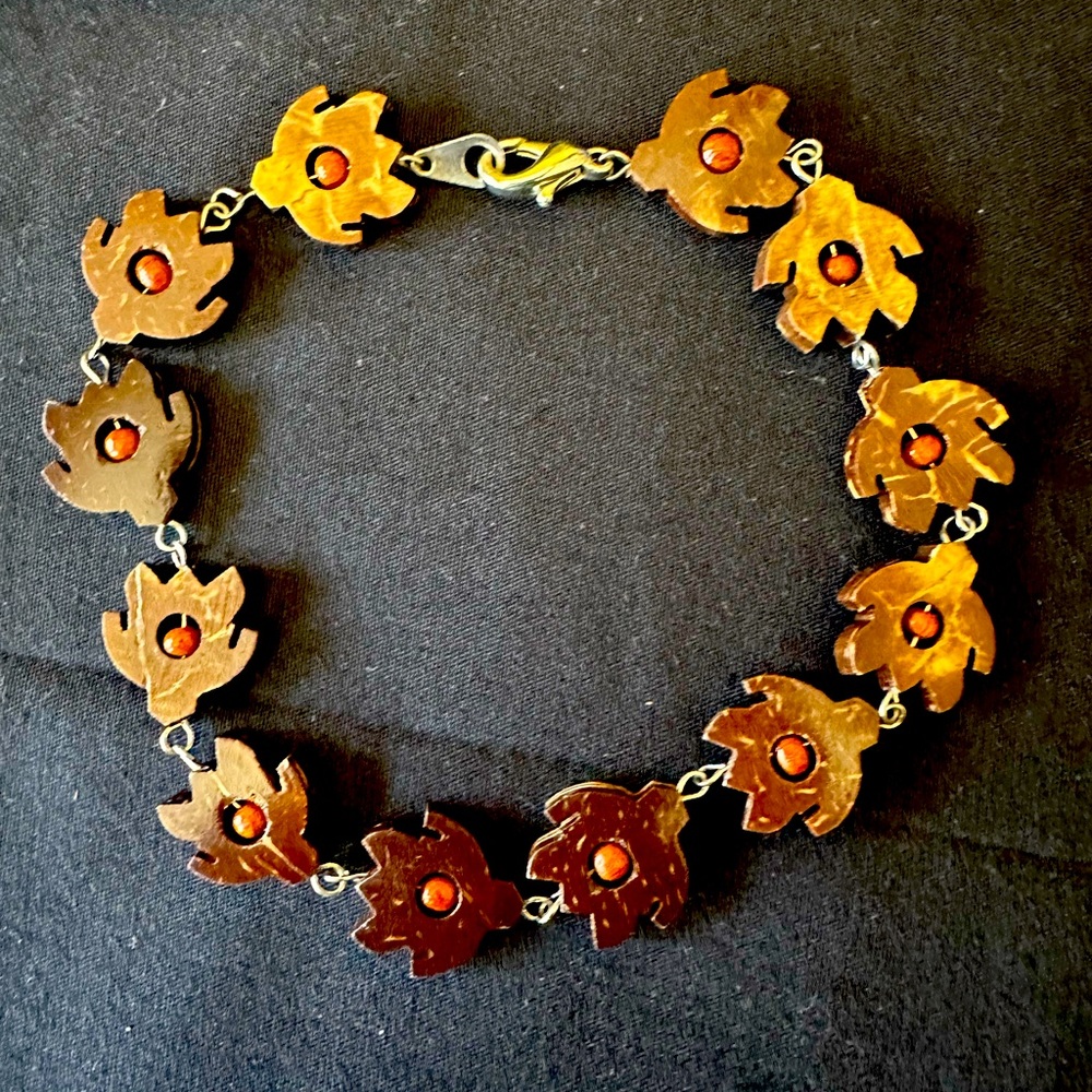 Coconut Turtle Anklet - image 1
